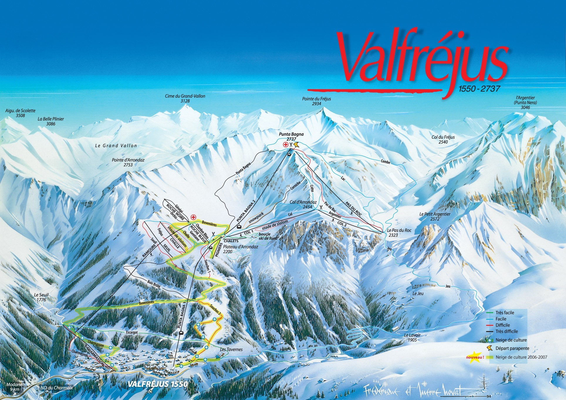 Valfréjus station de ski Les stations de ski sur
